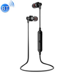 Auricolare stereo Bluetooth sportivo wireless AWEI A990BL con controllo via cavo + microfono, supporta chiamate in vivavoce