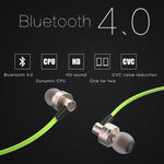 Auricolare stereo Bluetooth sportivo wireless AWEI A990BL con controllo via cavo + microfono, supporta chiamate in vivavoce