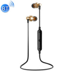 Auricolare stereo Bluetooth sportivo wireless AWEI A990BL con controllo via cavo + microfono, supporta chiamate in vivavoce