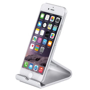 Supporto da tavolo in alluminio per smartphone e tablet