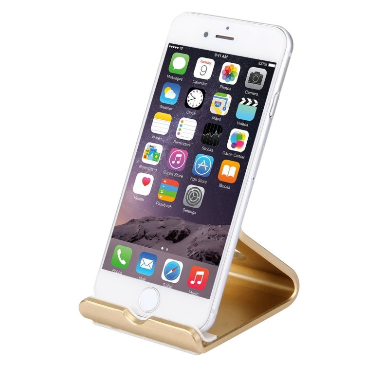 Supporto da tavolo in alluminio per smartphone e tablet