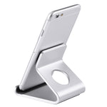 Supporto da tavolo in alluminio per smartphone e tablet