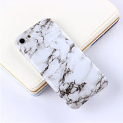 Custodia marmorizzata TPU per iPhone 6 Plus/6s Plus