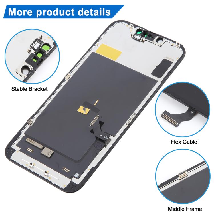 Schermo LCD HD incell per iPhone 16e, For iPhone 16e (incell)