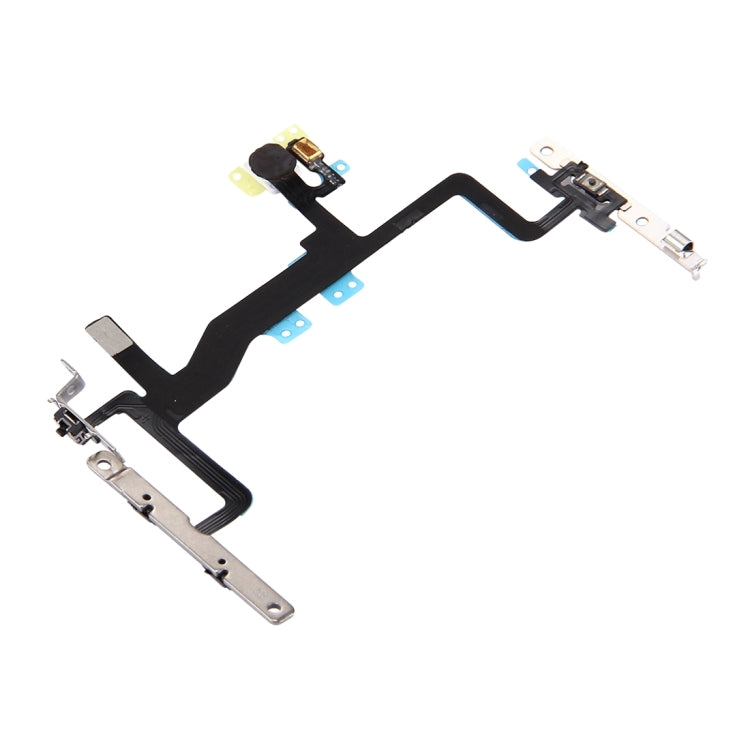 Power Button, Volume Button and Flashlight Flex Cable with Brackets for iPhone 6s, For iPhone 6s