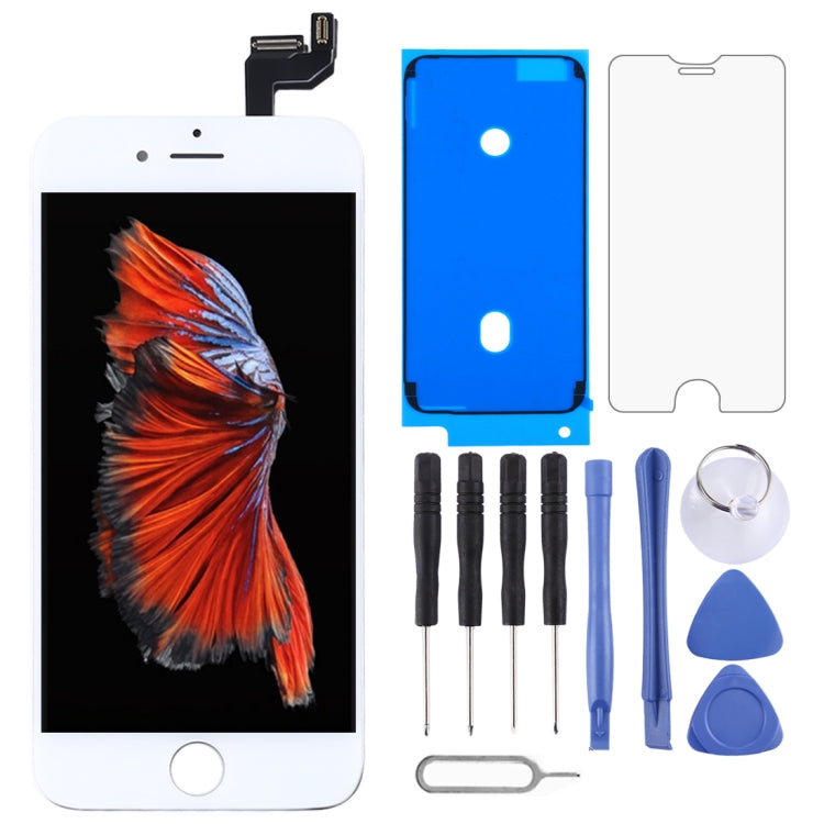 Schermo LCD originale e digitalizzatore assemblato completo per iPhone 6S, i6S Original White, i6S Original Black