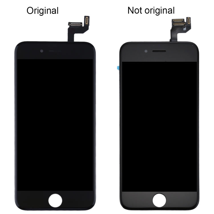 Original LCD Screen and Digitizer Complete Assembly for iPhone 6S, i6S Original White, i6S Original Black