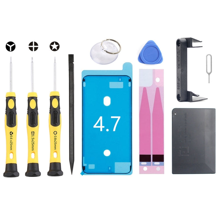 JIAFA JF-8158 Set di strumenti di riparazione batteria 11 in 1 per iPhone 6s, For 6s