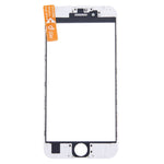 Front Screen Glass Outer Lens with Front LCD Screen Bezel Frame and OCA Adhesive Optically Clear for iPhone 6s, For iPhone 6s (Frame+OCA)