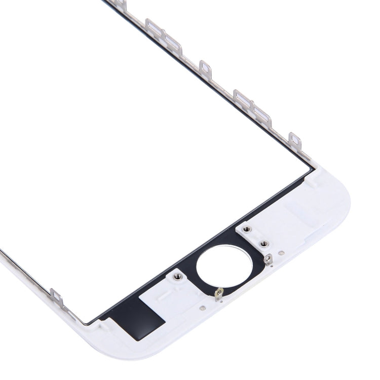 Lente esterna in vetro dello schermo anteriore con cornice della cornice dello schermo LCD anteriore e adesivo OCA otticamente trasparente per iPhone 6s, For iPhone 6s (Frame+OCA)