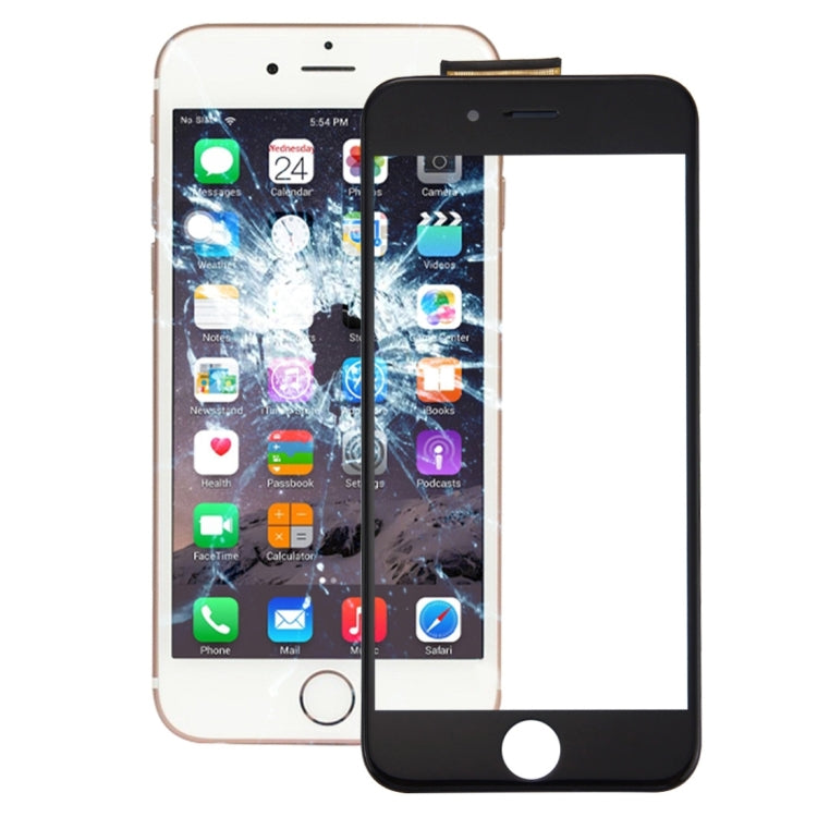 Front LCD Screen Bezel Frame Touch Panel with Optically Clear OCA Adhesive for iPhone 6s, For 6s Touch Screen + Frame + OCA White, For 6s Touch Screen + Frame + OCA Black