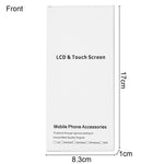 Scatola imballaggio cartone per schermo iPhone 6s e 6