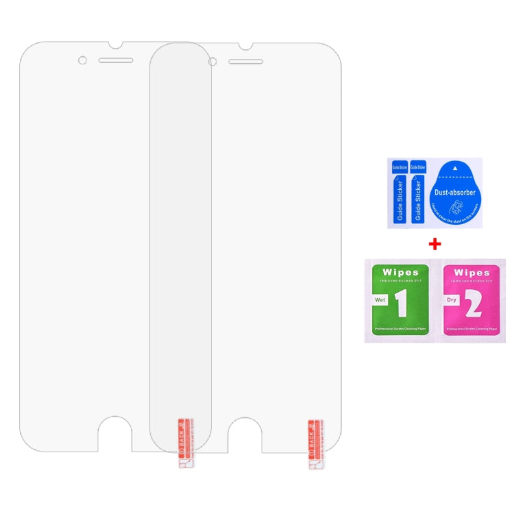 Pellicola Vetro Temperato 2 Pezzi per iPhone 8 7 6 6S