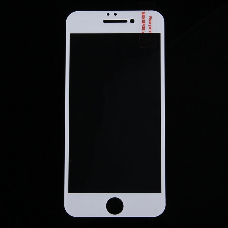 Per iPhone 7 Proteggi schermo con stampa serigrafica 0,26 mm 9H Durezza superficiale 2,5D Pellicola per schermo in vetro temperato antideflagrante