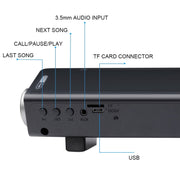 Soundbar LP-08 Bluetooth 2.1CH con Telecomando
