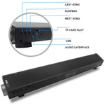 Soundbar LP-08 Bluetooth 2.1CH con lettore MP3 USB