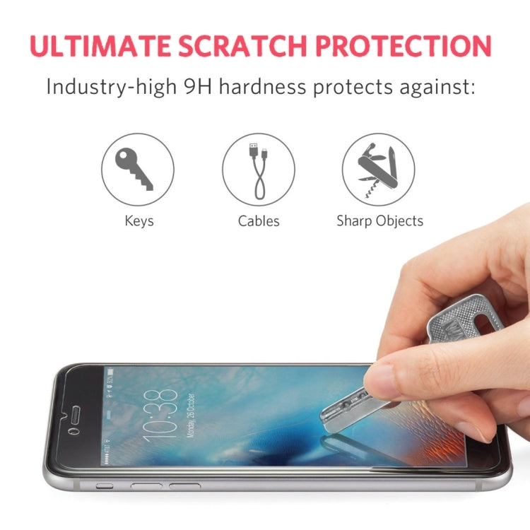 ENKAY per iPhone 8 e iPhone 7 Hat-Prince 0,26 mm 9H+ Durezza superficiale 2,5D Pellicola in vetro temperato antideflagrante, For 7
