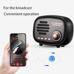 Mini altoparlante Bluetooth retrò Q108 3W wireless