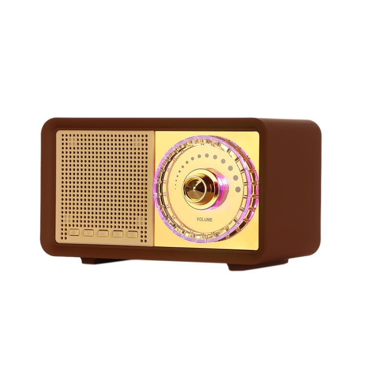 Altoparlante Bluetooth wireless stereo retrò MY100BT, supporto scheda TF/AUX/disco U/FM