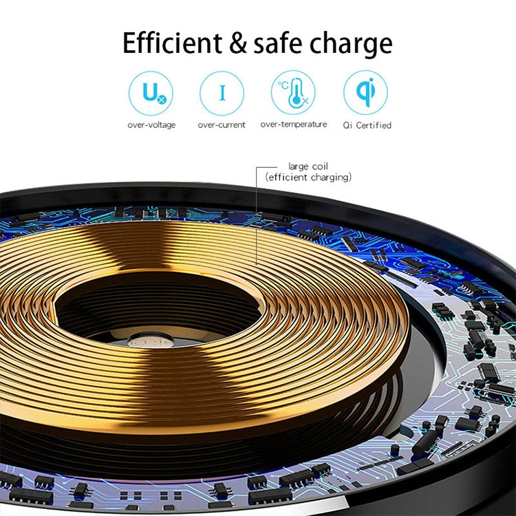 NewRixing NR-3500 Altoparlante Bluetooth 10W con luce