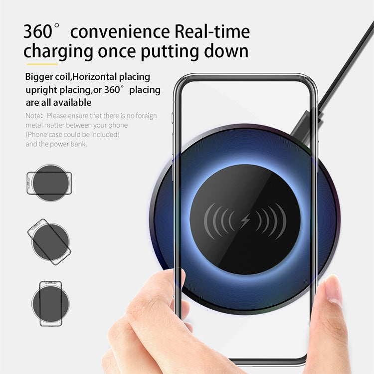 NewRixing NR-3500 Altoparlante Bluetooth 10W con luce