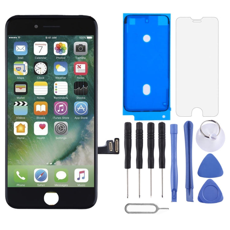 Original LCD Screen and Digitizer Complete for iPhone 7, i7 Original White, i7 Original Black