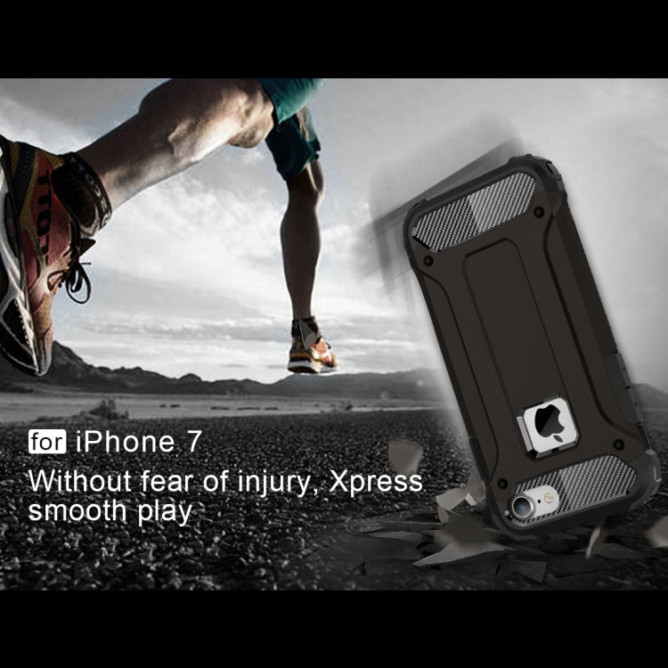 Per iPhone 7 Armor Custodia combinata in TPU + PC, For iPhone 7, For iPhone  7