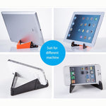 Supporto universale pieghevole per tablet e smartphone