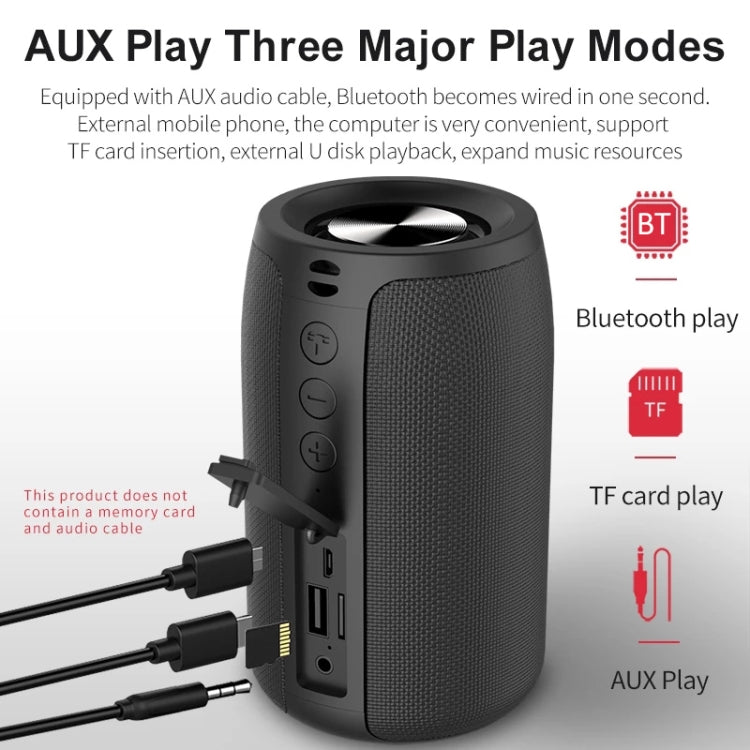 Altoparlante Bluetooth wireless HiFi Bass ZEALOT S32 da 5 W, supporto vivavoce / USB / AUX, S32