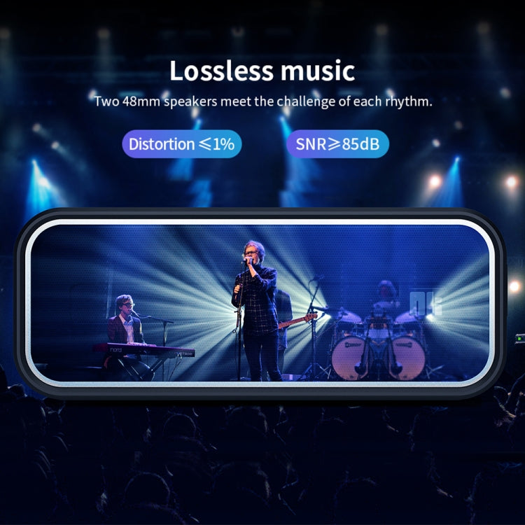 Altoparlante wireless Bluetooth V5.0 TWS portatile NILLKIN W2, supporta chiamate MIC