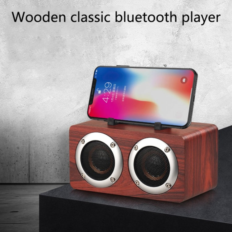 Altoparlante Bluetooth portatile in legno W5B