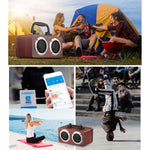 Altoparlante Bluetooth portatile in legno W5B