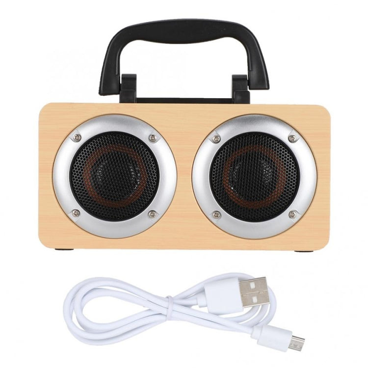 Altoparlante Bluetooth portatile in legno W5B