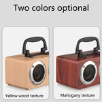Altoparlante Bluetooth portatile in legno W5B
