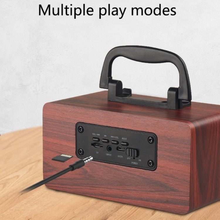 Altoparlante Bluetooth portatile in legno W5B
