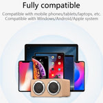 Altoparlante Bluetooth portatile in legno W5B