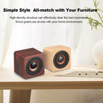 Mini Altoparlante Bluetooth Wireless in Legno 3W