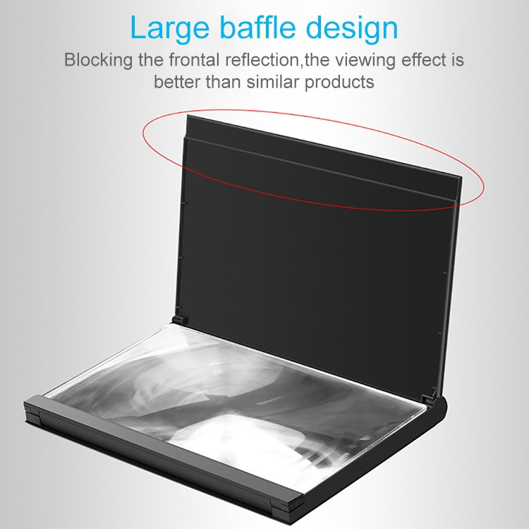 Amplificatore video HD pieghevole 12 pollici per smartphone