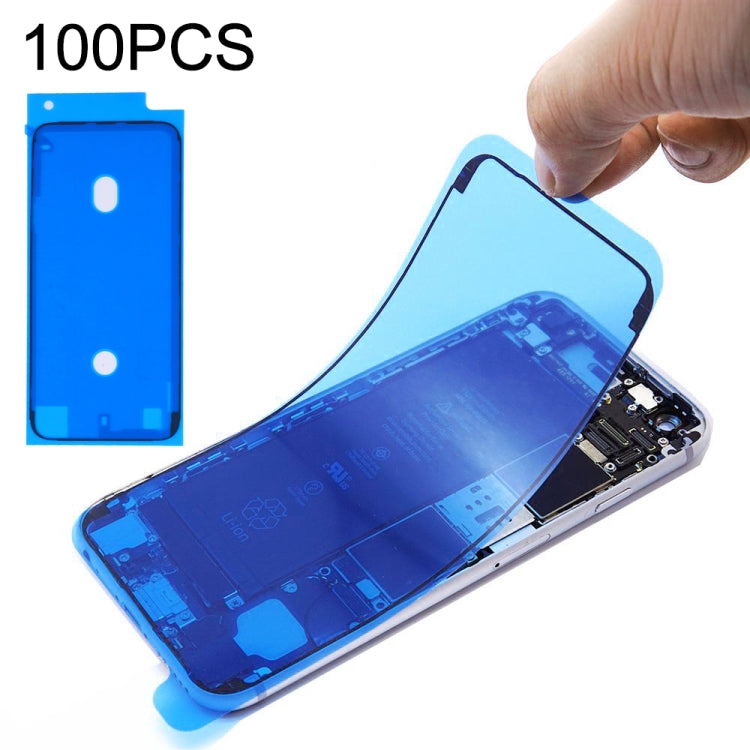 100 adesivi adesivi impermeabili con cornice LCD per iPhone 7, 100 PCS for iPhone 7