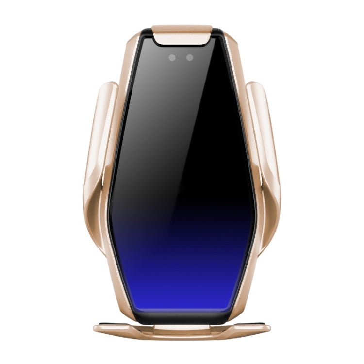 S7 15W QI Girevole a 360 gradi Induzione a infrarossi Presa d'aria per auto Supporto per telefono cellulare con ricarica wireless per telefoni cellulari da 4.0-6.5 pollici, S7