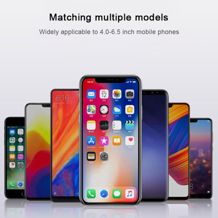 S7 15W QI Girevole a 360 gradi Induzione a infrarossi Presa d'aria per auto Supporto per telefono cellulare con ricarica wireless per telefoni cellulari da 4.0-6.5 pollici, S7