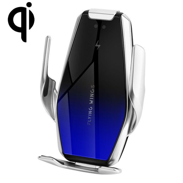 S7 15W QI Girevole a 360 gradi Induzione a infrarossi Presa d'aria per auto Supporto per telefono cellulare con ricarica wireless per telefoni cellulari da 4.0-6.5 pollici, S7