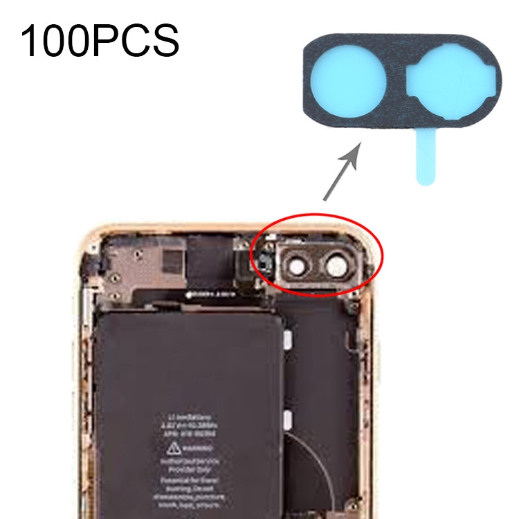 Cuscinetti in schiuma antipolvere per fotocamera iPhone 8 Plus