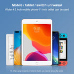Supporto da tavolo girevole in alluminio per smartphone e tablet