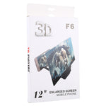 Lente d'ingrandimento 3D per smartphone 12 pollici