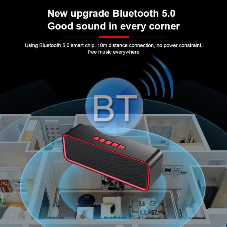 Subwoofer portatile Bluetooth SC211 con microfono integrato