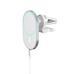 X19 Magsafe supporto per morsetto per presa d'aria per auto Magsafe caricatore wireless magnetico Qi a ricarica rapida da 15 W, X19
