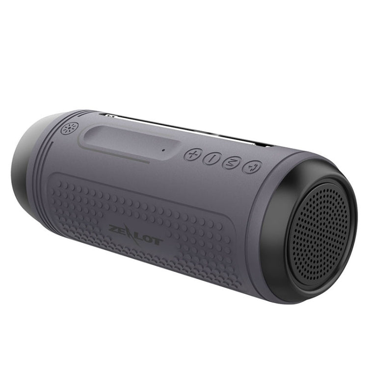 ZEALOT A1 Altoparlante Bluetooth wireless per bassi multifunzionale, microfono incorporato, supporto per chiamate Bluetooth, scheda AUX e TF e luci a LED