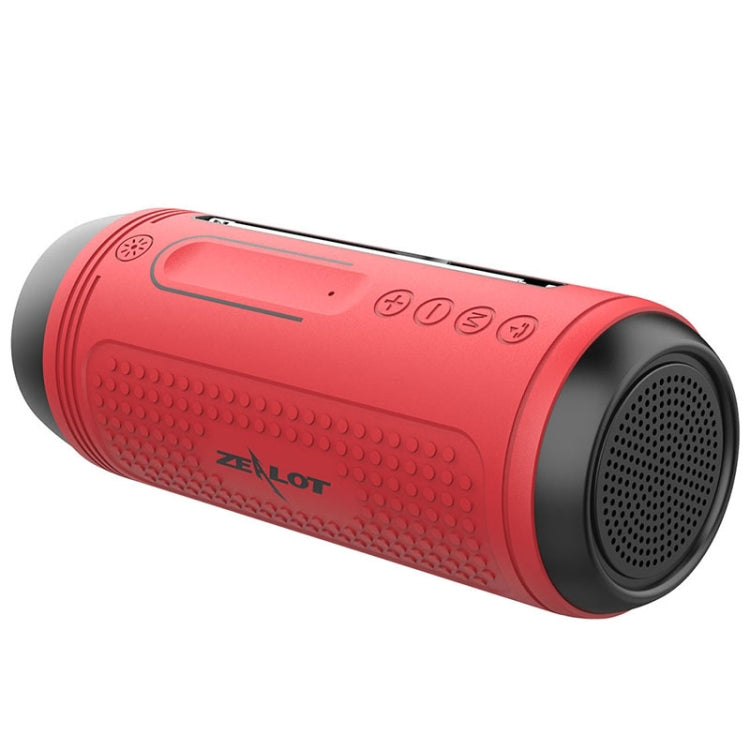 ZEALOT A1 Altoparlante Bluetooth wireless per bassi multifunzionale, microfono incorporato, supporto per chiamate Bluetooth, scheda AUX e TF e luci a LED