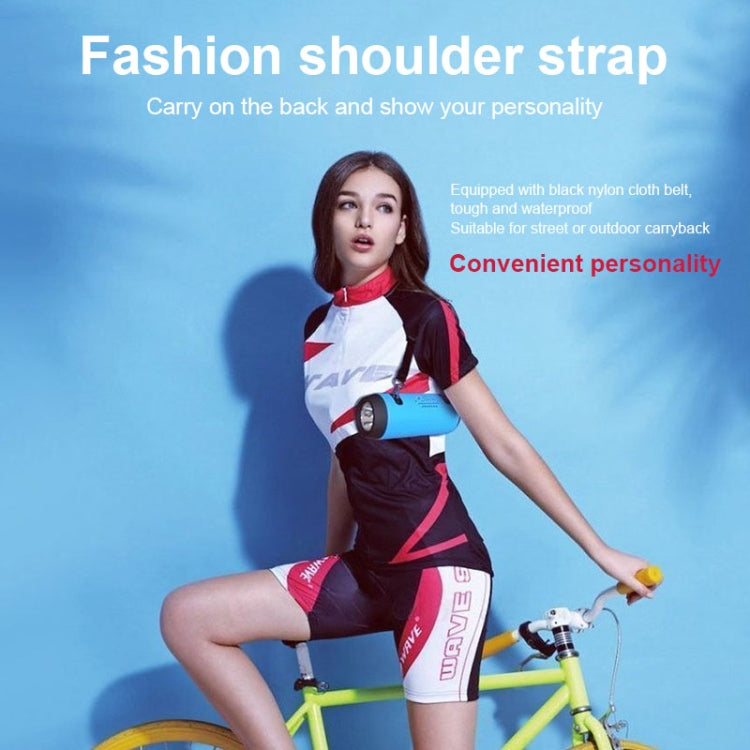 ZEALOT A1 Altoparlante Bluetooth wireless per bassi multifunzionale, microfono incorporato, supporto per chiamate Bluetooth, scheda AUX e TF e luci a LED